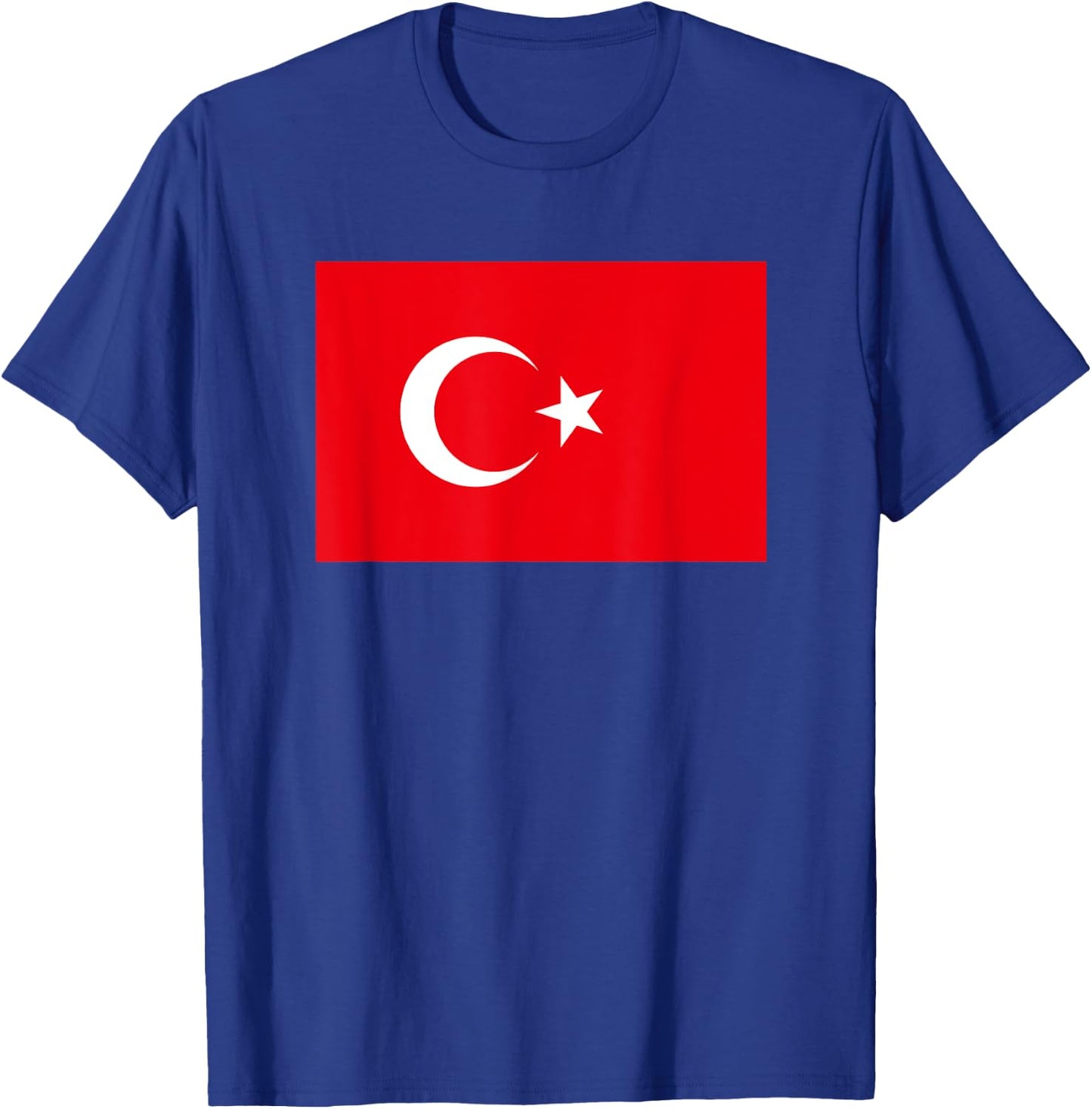 Türkei Flagge Türk Bayragi Design Damen Herren Deko Türkiye T-Shirt - T-Shirt | Royal