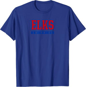 Elkhart Elks Swimming T-Shirt - T-Shirt | Royal
