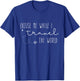 Excuse Me While I Travel The World T-Shirt - T-Shirt | Royal