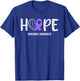 Overdose Warrior Hope Support Squad Overdose Awareness T-Shirt - T-Shirt | Royal