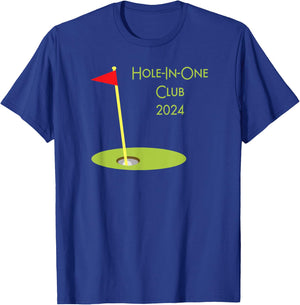 Hole In One Club 2024 T-Shirt - T-Shirt | Royal