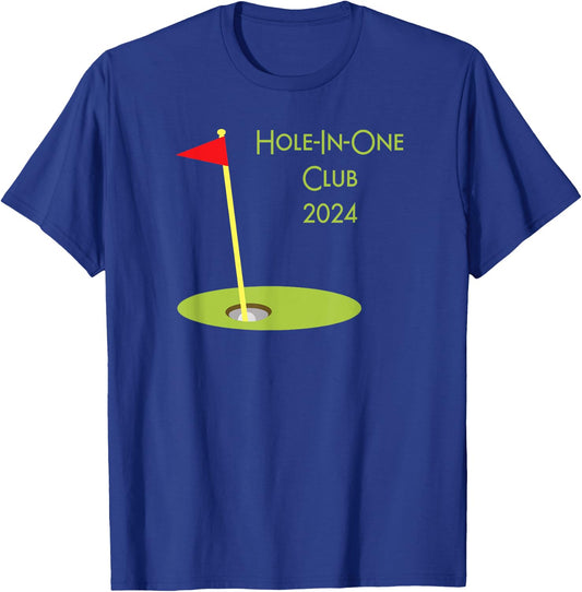 Hole In One Club 2024 T-Shirt - T-Shirt | Royal