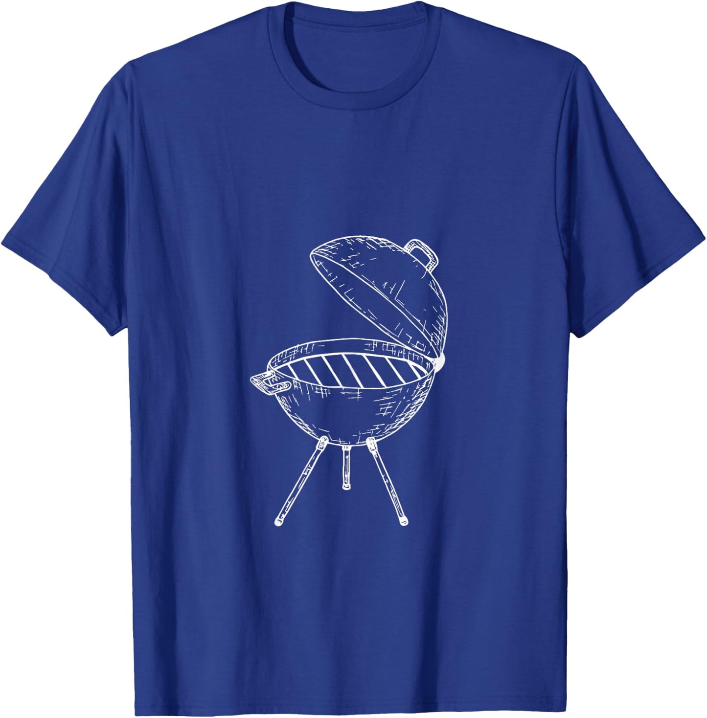 BBQ Grilling Master Barbeque Outdoor Grill Season Smoke T-Shirt - T-Shirt | Royal