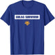 Warzone | Gulag Survivor Recon Ghost Headphone Gaming T-Shirt - T-Shirt | Royal