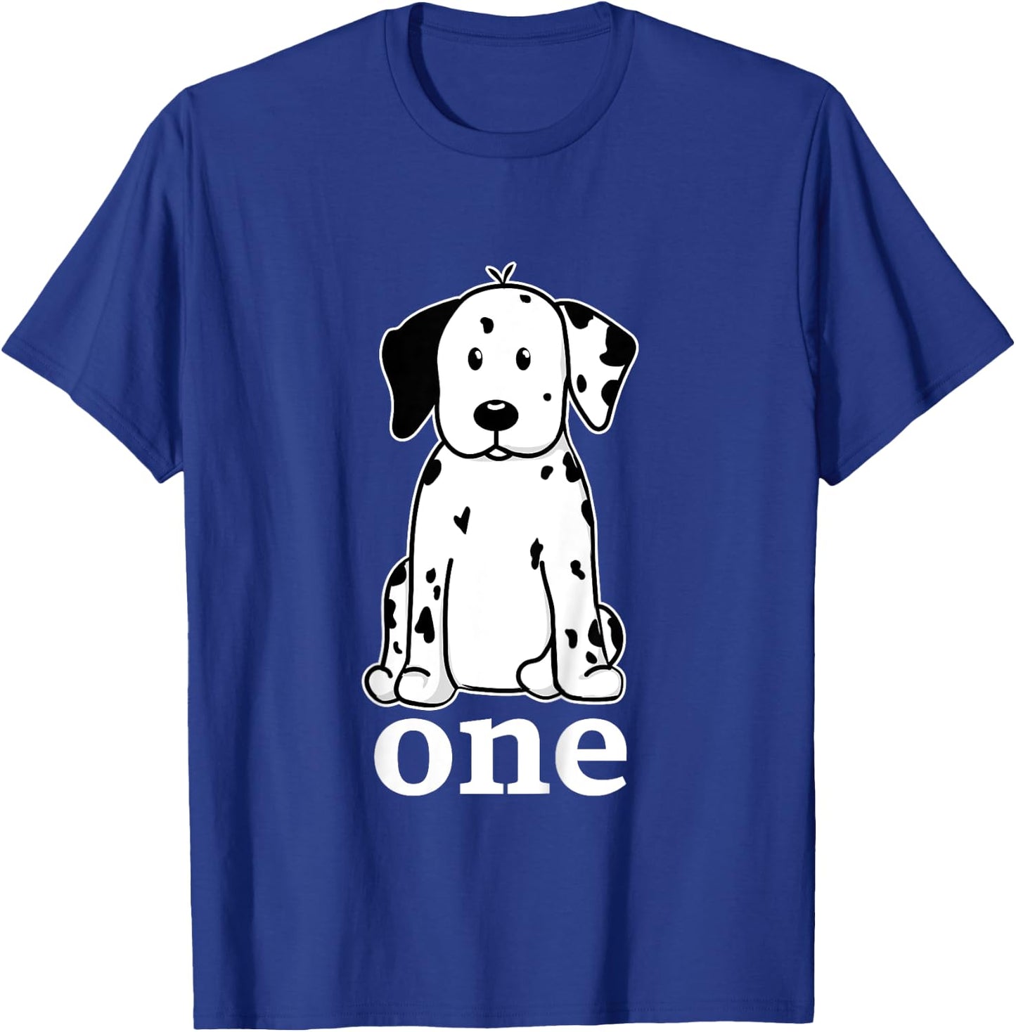First Birthday Dalmatian Puppy for One Year Old T-Shirt - T-Shirt | Royal