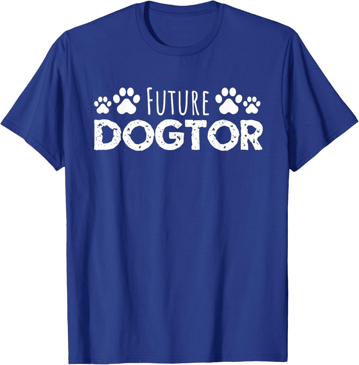 Future Dogtor Vet Student Funny Veterinarian Dog Graduate Women T-Shirt - T-Shirt | Royal