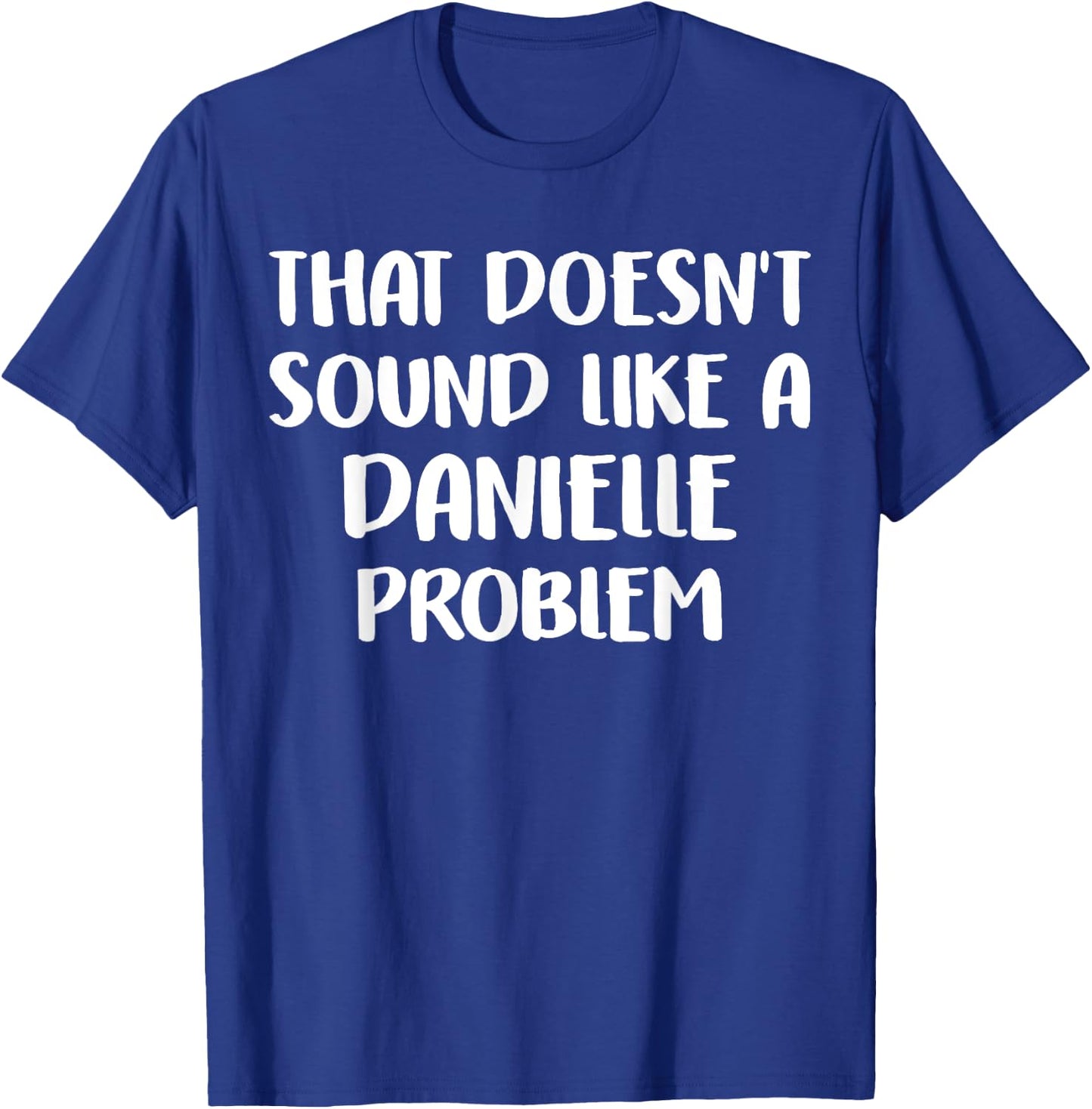 DANIELLE Personalized Cute Flower Girls DANIELLE Name T-Shirt - T-Shirt | Royal