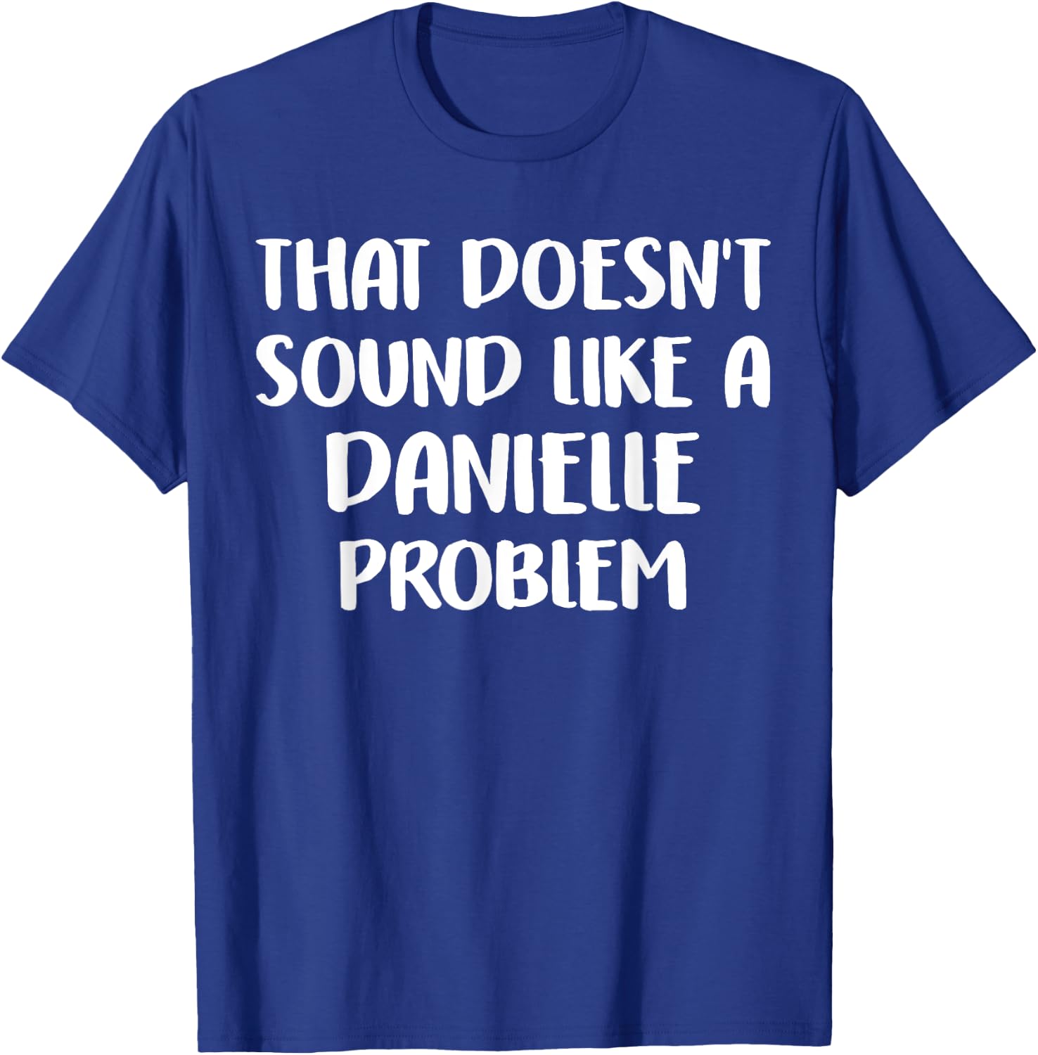 DANIELLE Personalized Cute Flower Girls DANIELLE Name T-Shirt - T-Shirt | Royal