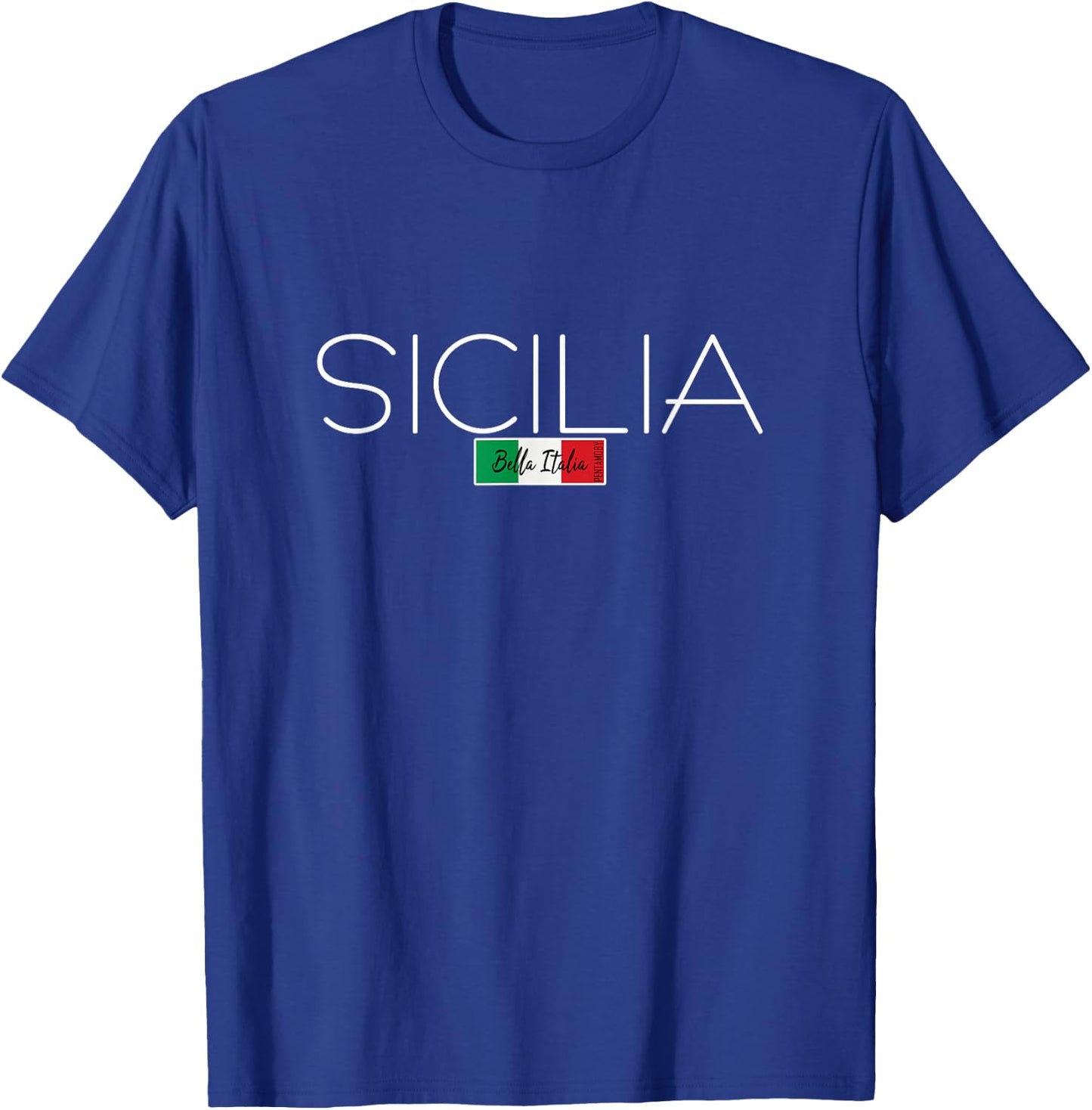 Sicilia Italia Sicily Italy Holiday Island Party T-Shirt - T-Shirt | Royal