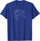 Statue Of Liberty Crying T-Shirt - T-Shirt | Royal