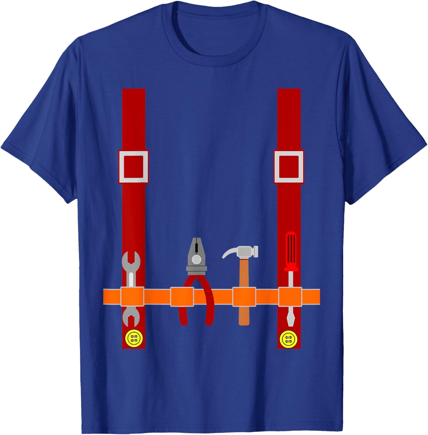 Men's Plumber Costume T-Shirt - T-Shirt | Royal