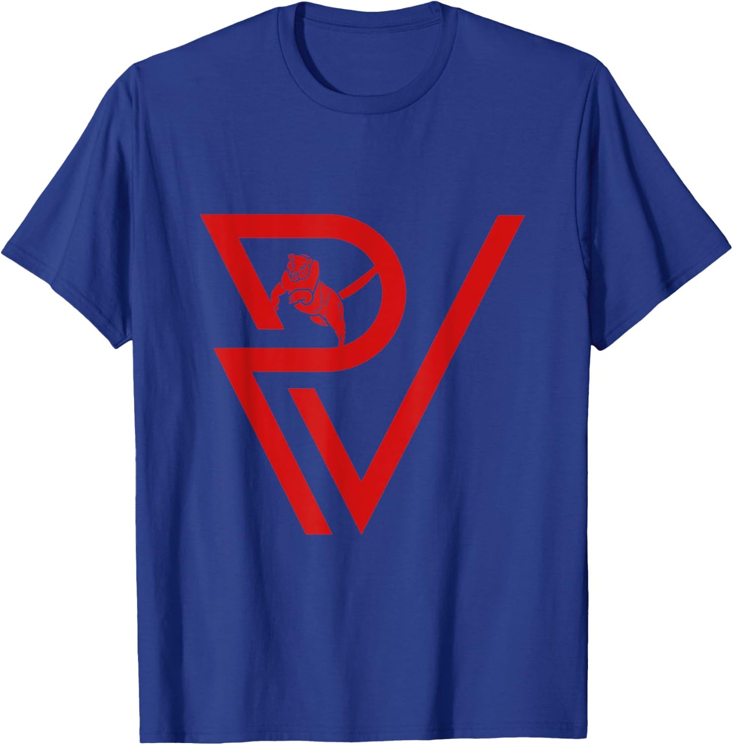 Pauls Valley Panthers Retro-80s T-Shirt - T-Shirt | Royal