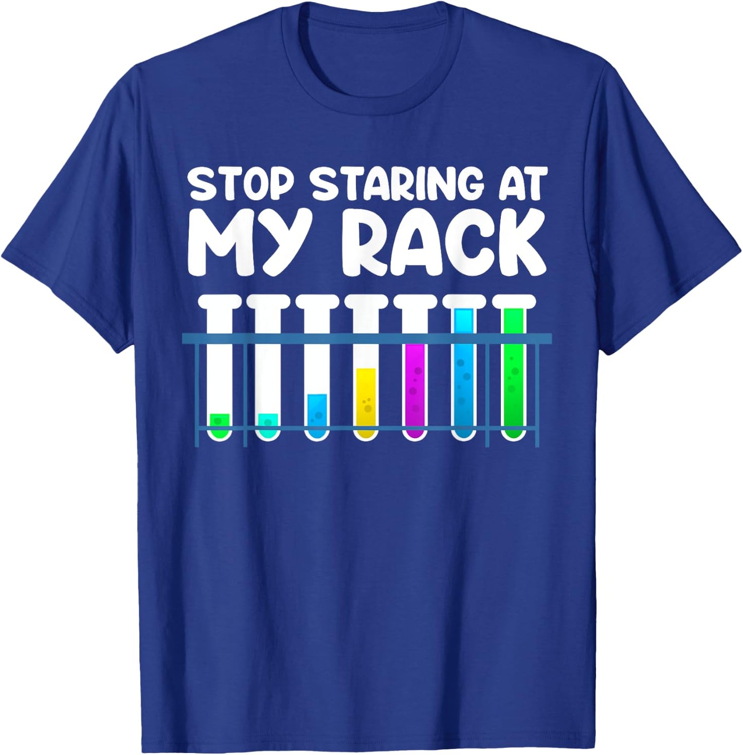 Funny Science Lab Tech Women Men Medical Laboratory Science T-Shirt - T-Shirt | Royal