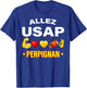 Rugby Perpignan Pride Supporter Man Woman Child , Black, S T-Shirt - T-Shirt | Royal