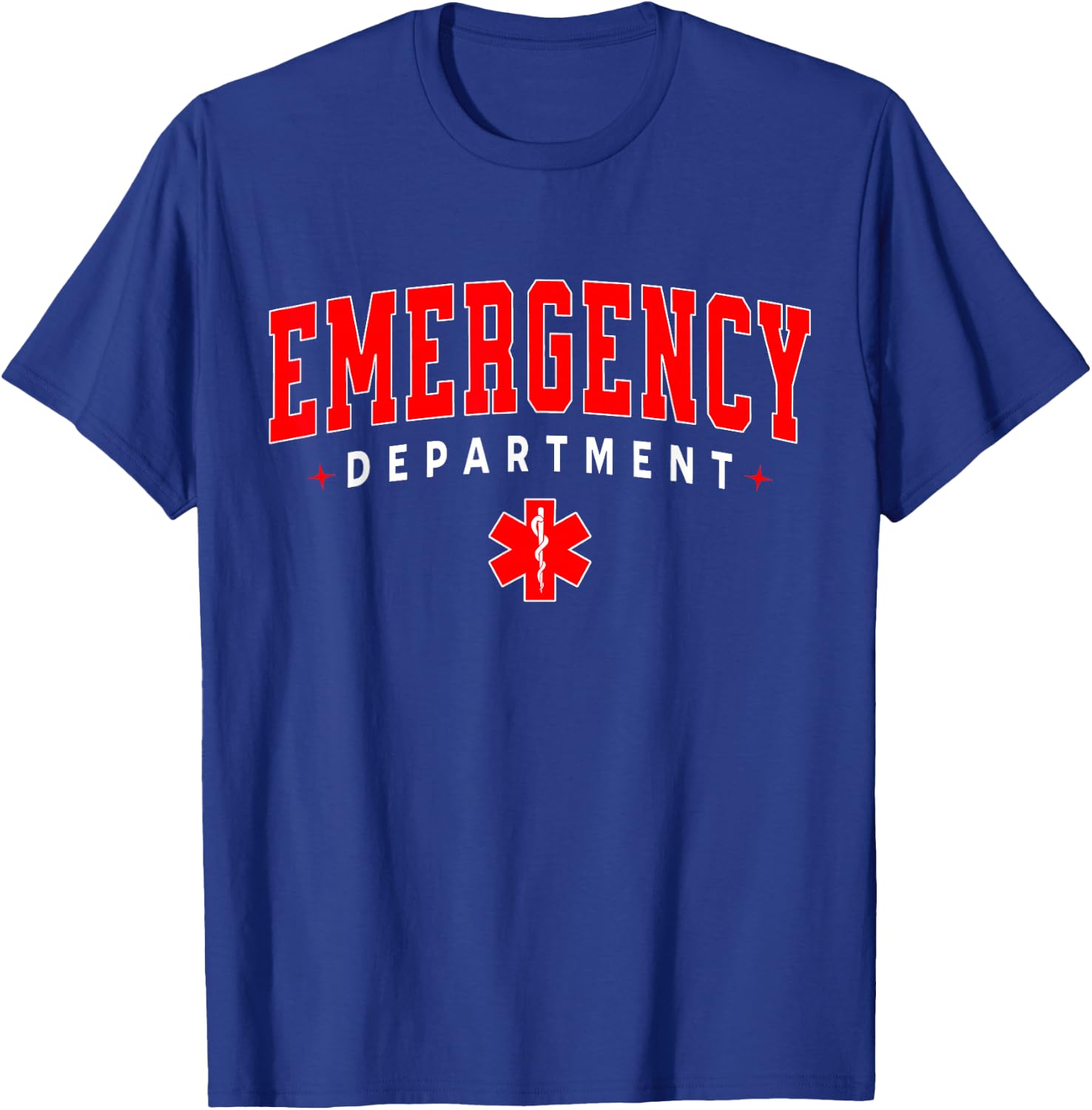 Emergency Room ER RN Nurse Department Healthcare Nursing T-Shirt - T-Shirt | Royal