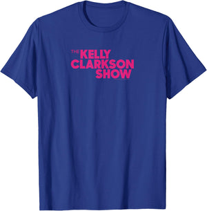 The Kelly Clarkson Show Single Color Logo T-Shirt - T-Shirt | Royal