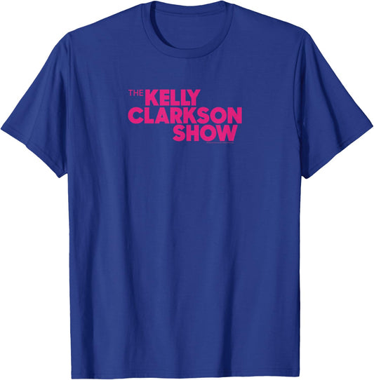 The Kelly Clarkson Show Single Color Logo T-Shirt - T-Shirt | Royal