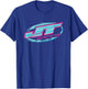 Blue and Pink JT Racing Logo , Black, S T-Shirt - T-Shirt | Royal