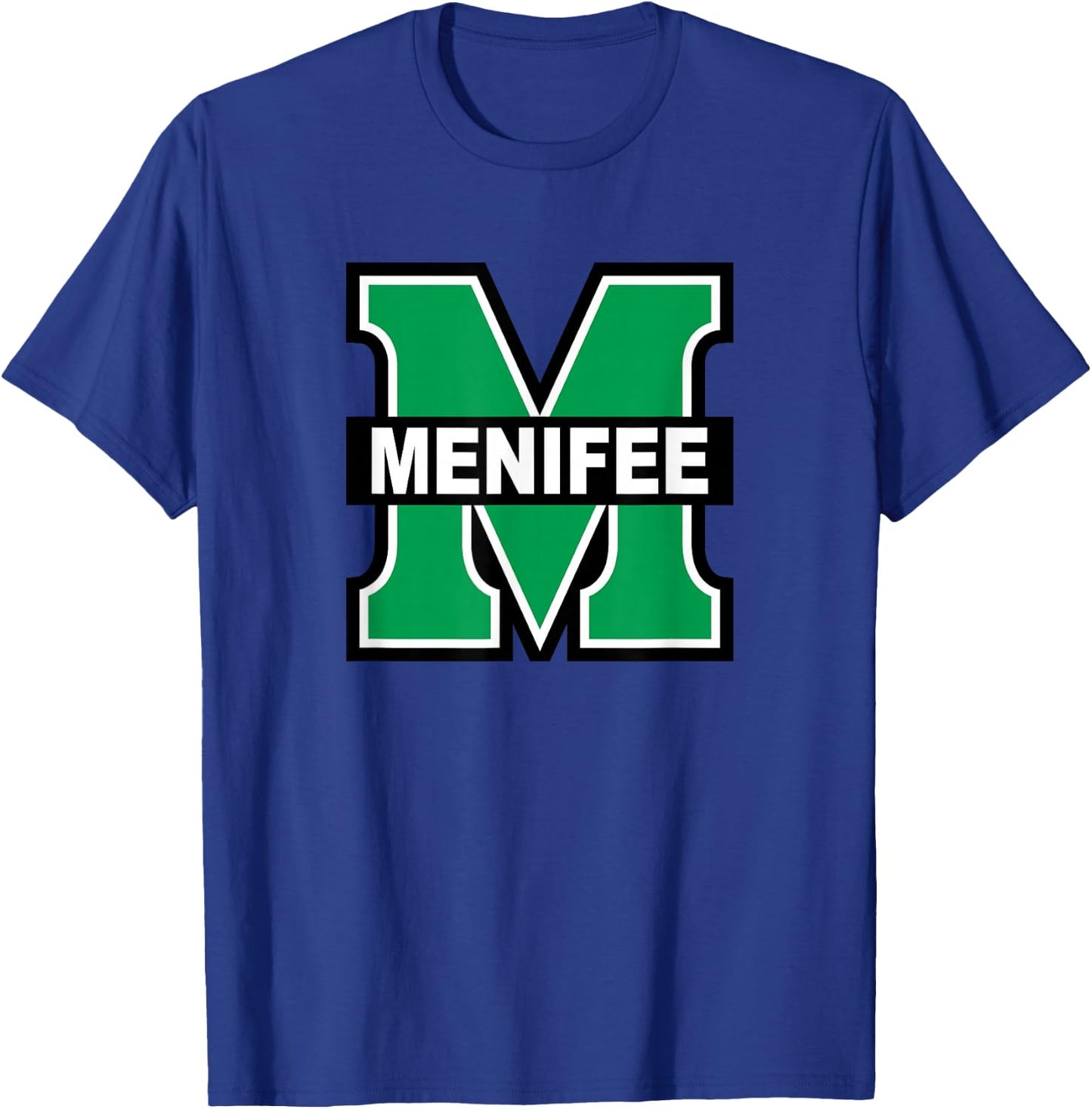 Menifee County High School M Menifee T-Shirt - T-Shirt | Royal