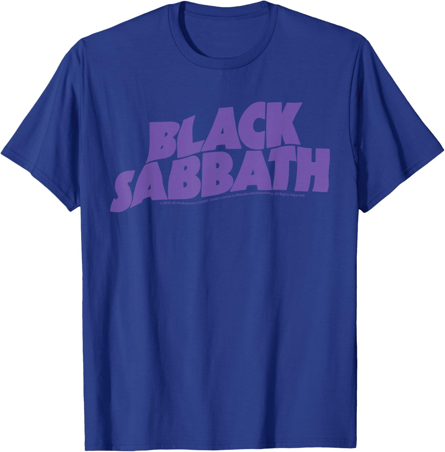 Black Sabbath Purple Logo T-Shirt - T-Shirt | Royal