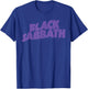 Black Sabbath Purple Logo T-Shirt - T-Shirt | Royal