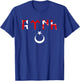 Bozkurt Göktürk Half Moon And A Star Turkey Flag For Turkish T-Shirt - T-Shirt | Royal