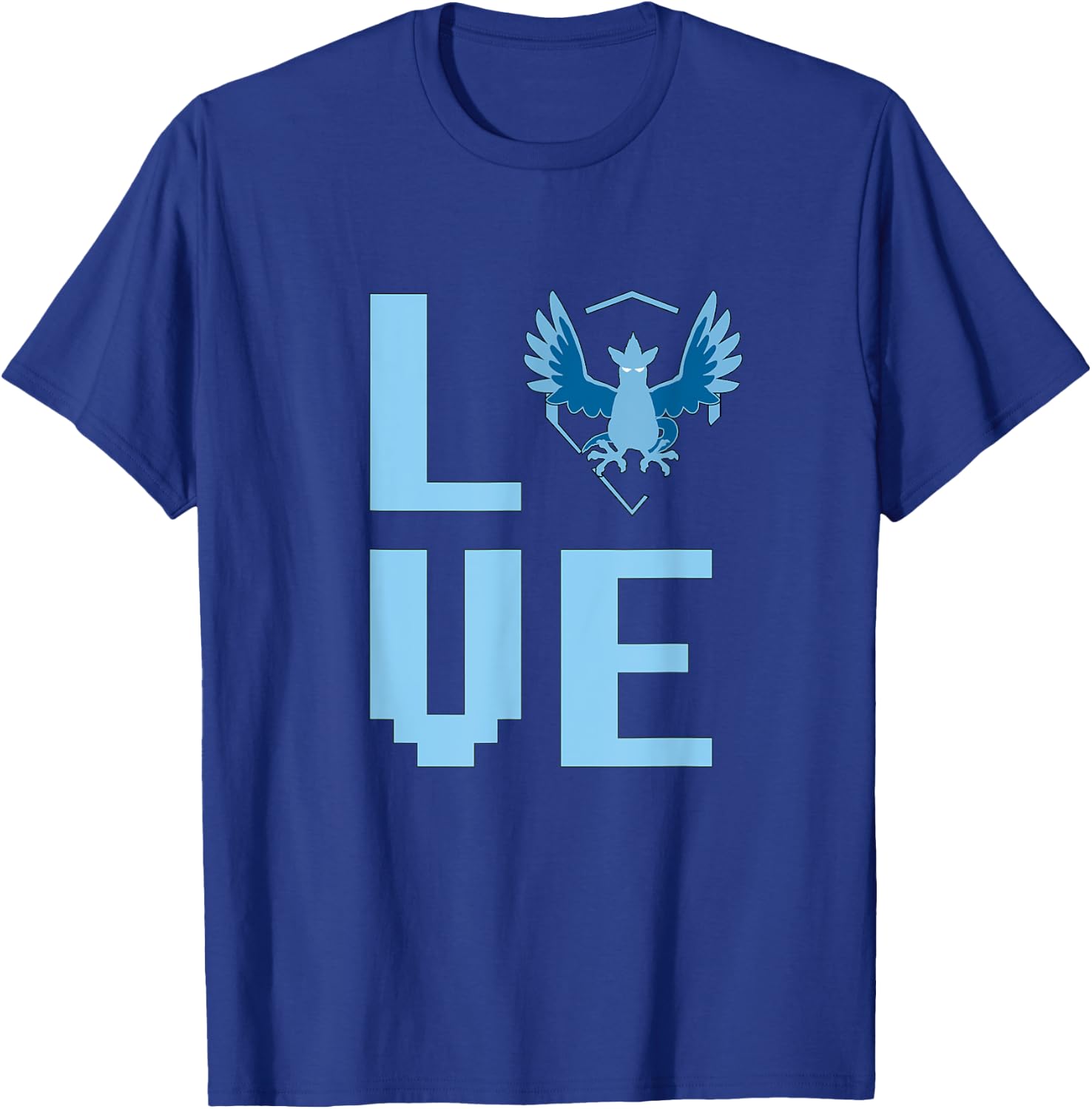 "LOVE" - - Go Mystic Team T-Shirt - T-Shirt | Royal