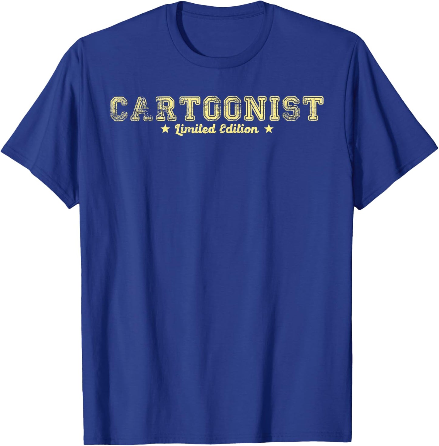 Funny Job Title Profession Birthday Worker CARTOONIST Gifts T-Shirt - T-Shirt | Royal
