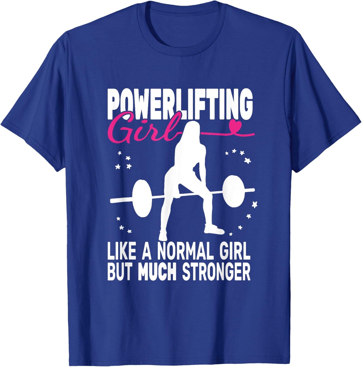 Fitness Gym Powerlifter Powerlifting Weightlifting T-Shirt - T-Shirt | Royal
