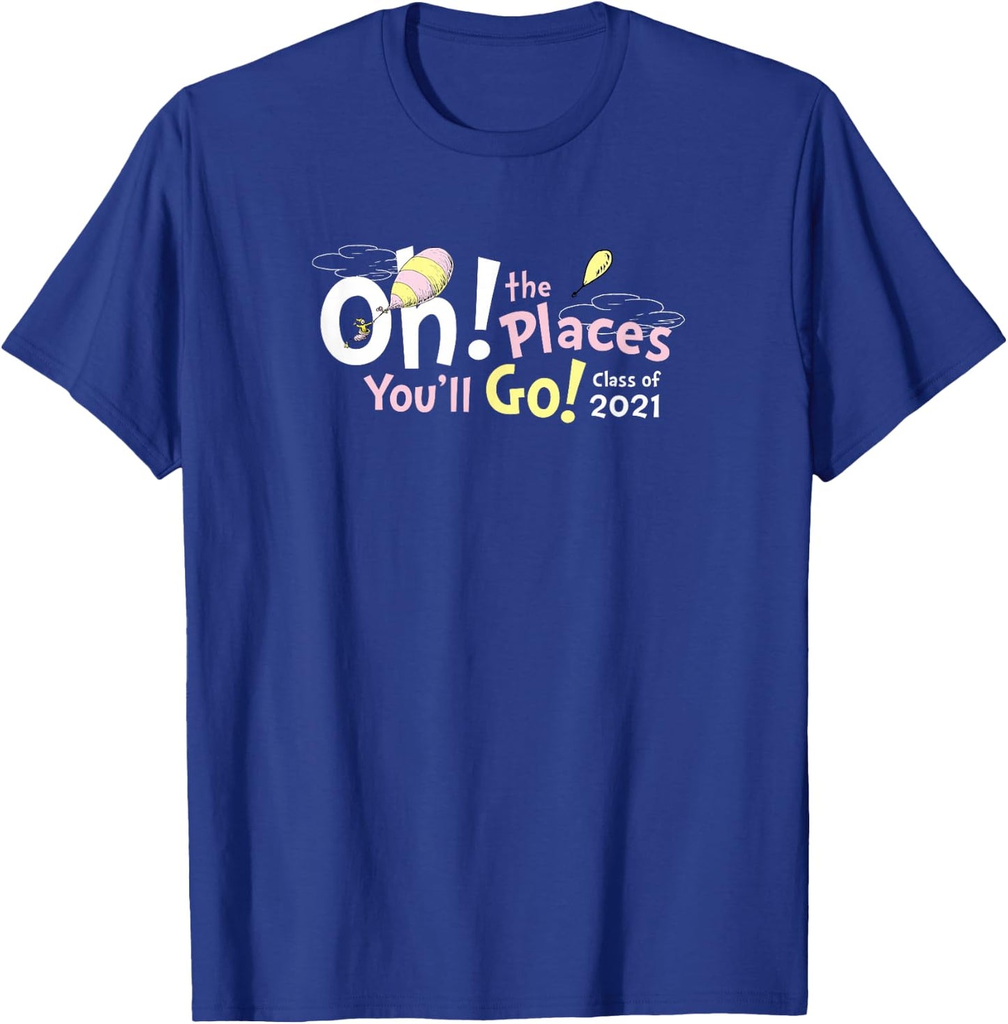 Dr. Seuss Oh the Places You'll Go! Clouds T-Shirt - T-Shirt | Royal