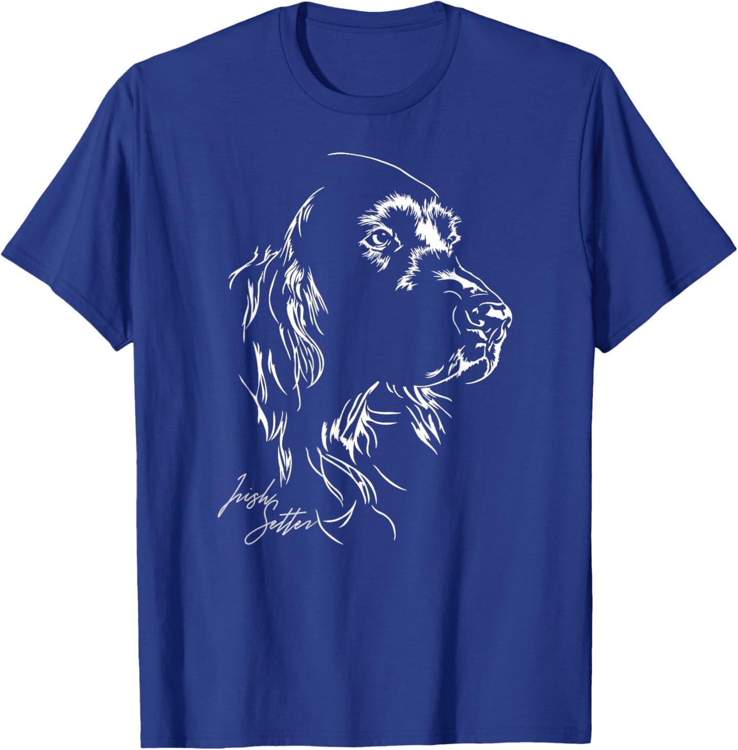 Irish Setter dog hund Shirt gift breed Men Women T-Shirt - T-Shirt | Royal