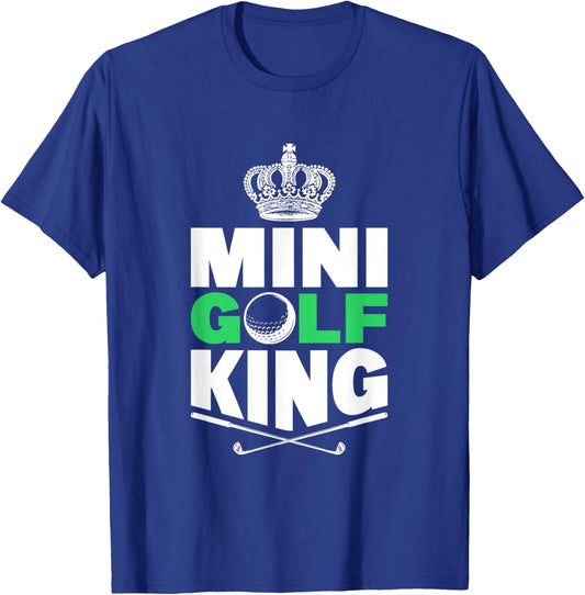 Mini Golf King T-Shirt - T-Shirt | Royal