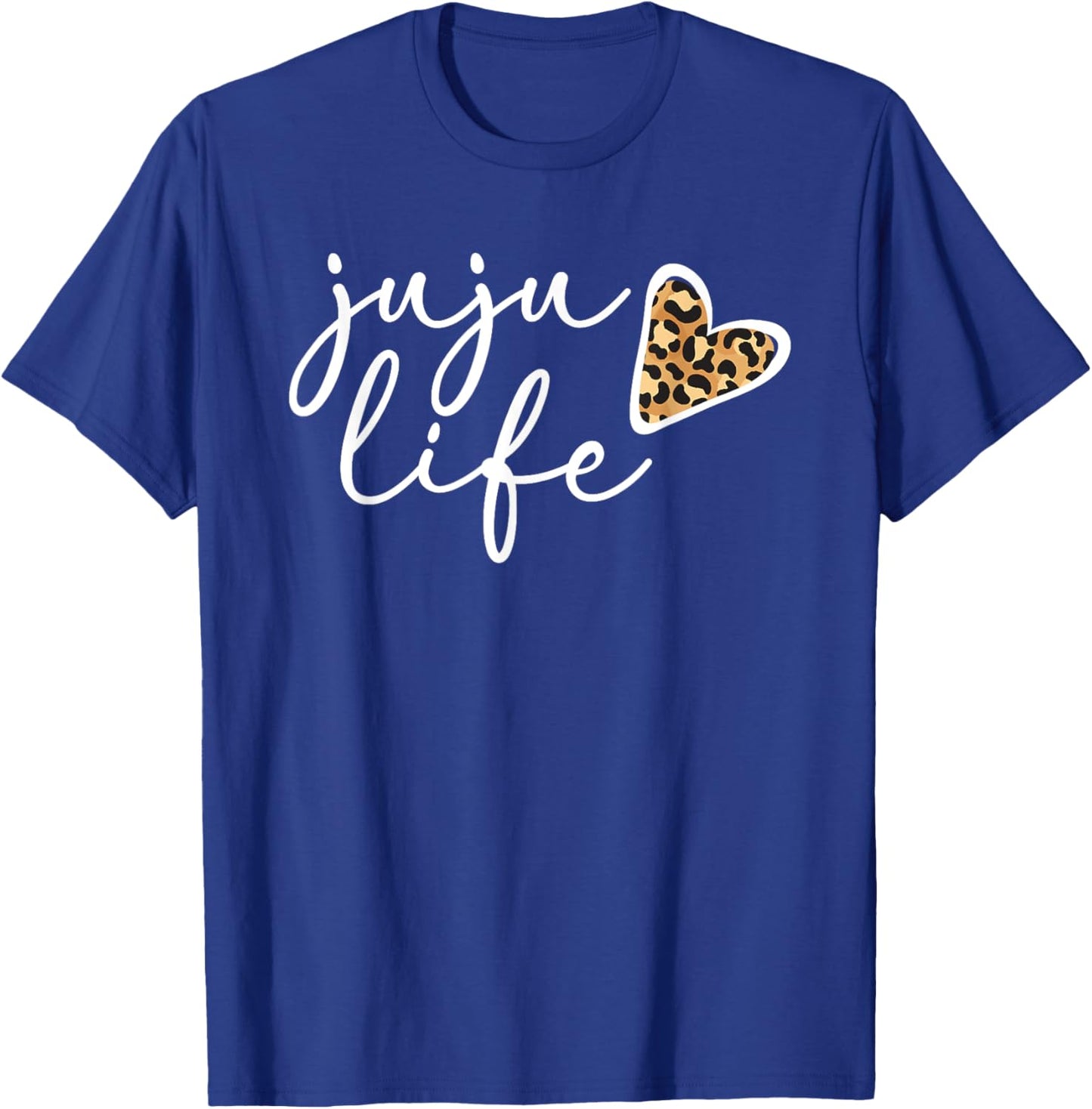 Juju Life Juju Grandma Heart Juju Grandmother T-Shirt - T-Shirt | Royal