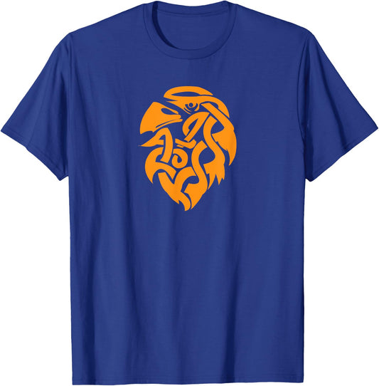 Celtic Symbols Celtic Hawk Celtic Knots Irish Symbol T-Shirt - T-Shirt | Royal