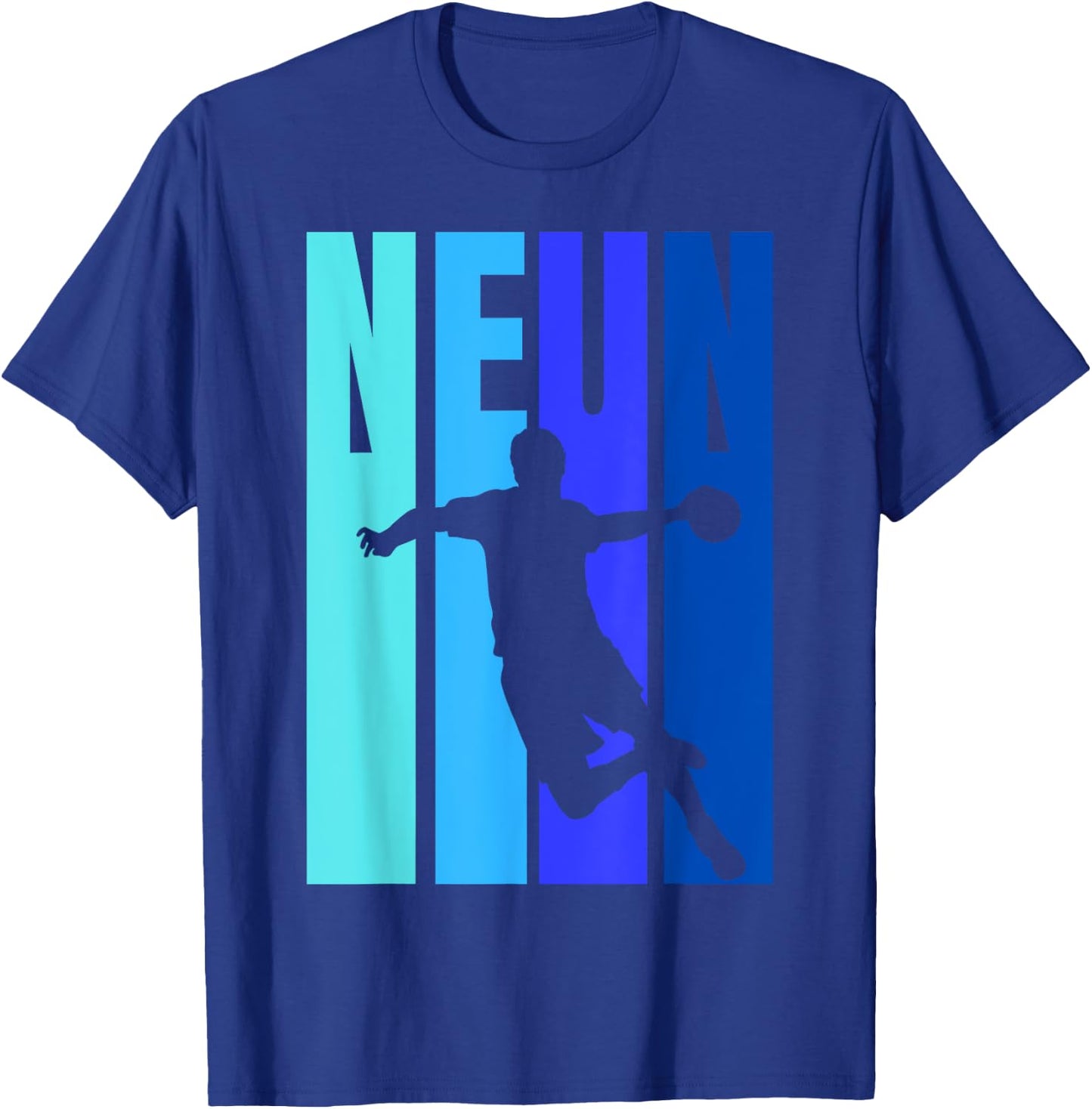 9. Geburtstag Jungs Handball - Neunter Geburtstag T-Shirt - T-Shirt | Royal