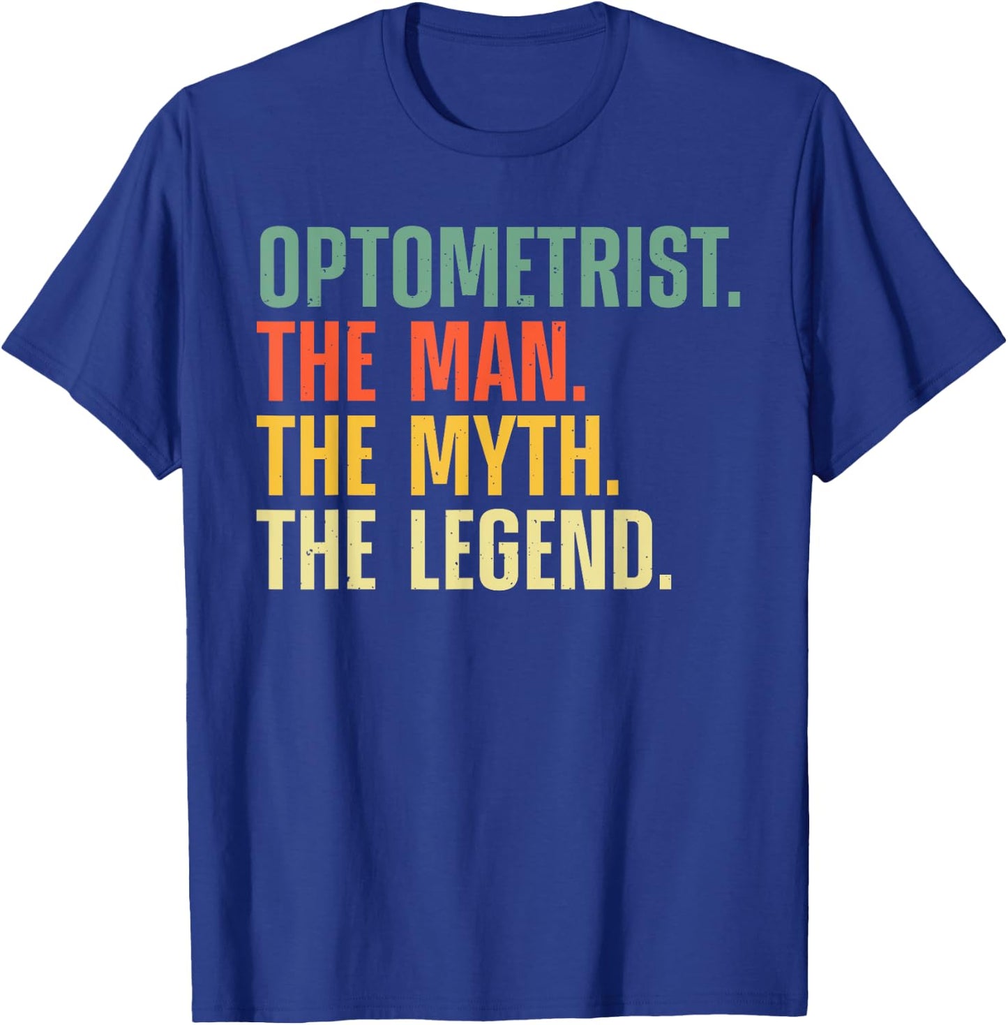 Cool Optometrist Art Dad Boys Optometry Optometrist T-Shirt - T-Shirt | Royal