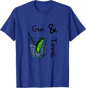 Gin Tonic Alkohol Party Bar Gin Tonic Geschenk T-Shirt - T-Shirt | Royal