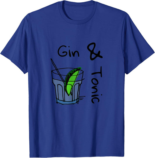Gin Tonic Alkohol Party Bar Gin Tonic Geschenk T-Shirt - T-Shirt | Royal