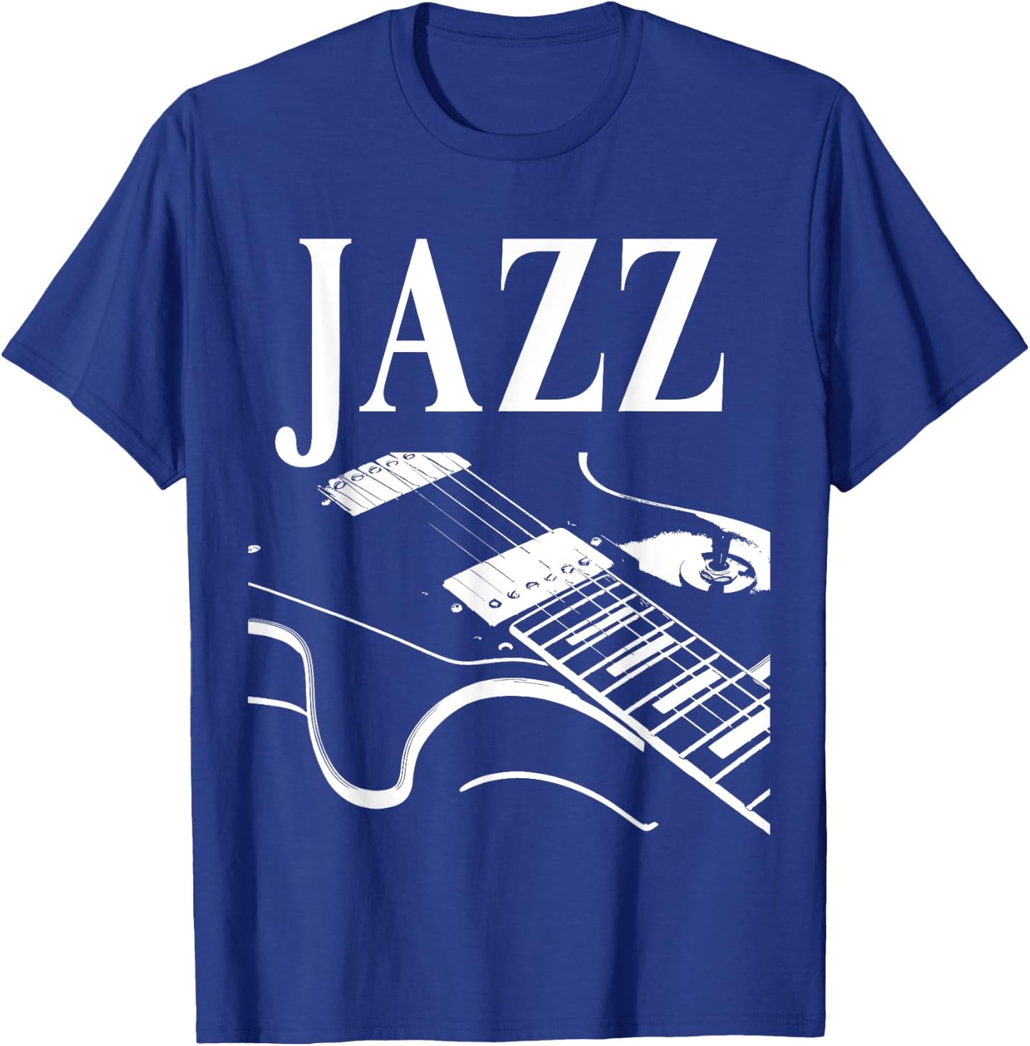 Jazz & Guitar T-Shirt - T-Shirt | Royal