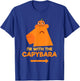 I'm With The Capybara Capy Animal Lover Lazy Halloween T-Shirt - T-Shirt | Royal
