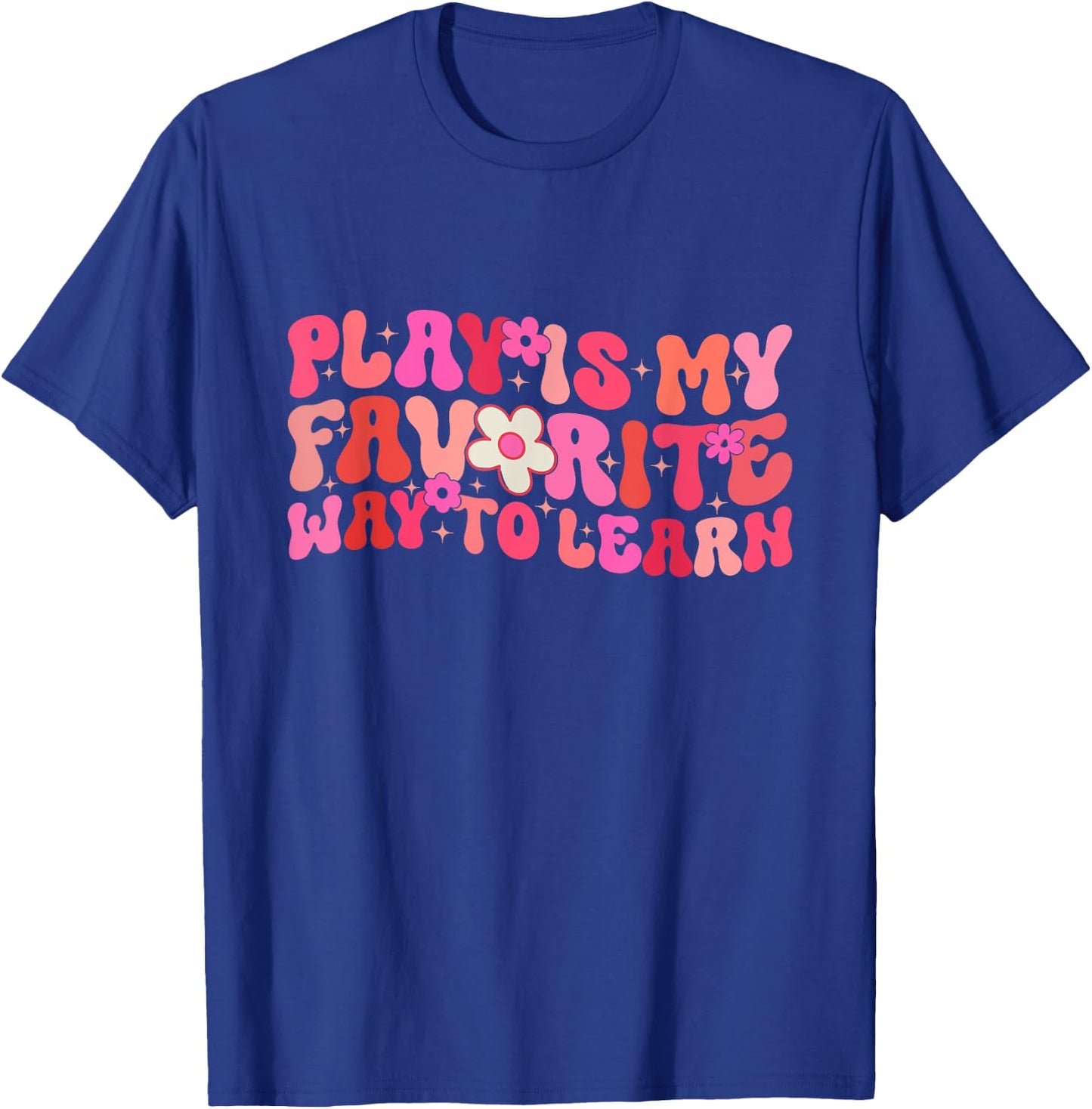 Groovy Physical Therapy For Pediatric Physical Therapists T-Shirt - T-Shirt | Royal