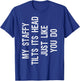 My Staffordshire Bull Terrier Tilts Head Funny Staffy Dog T-Shirt - T-Shirt | Royal