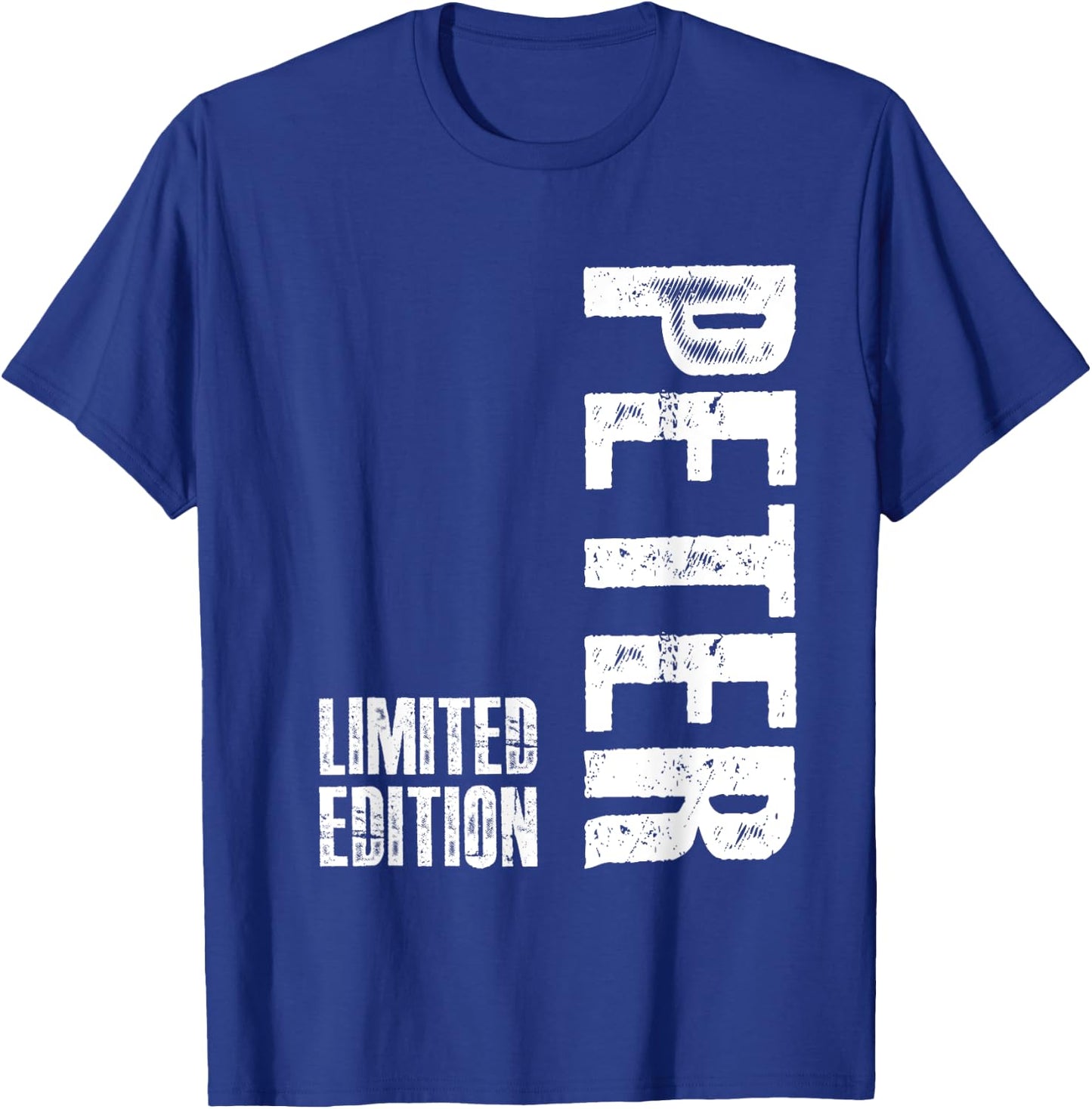 Herren - Schwarz - S - EU 34/36 - Peter Geburtstag Geschenk - Personalisiert und Novel - -Erwachsene, -Kinder - Männer T-Shirt - T-Shirt | Royal