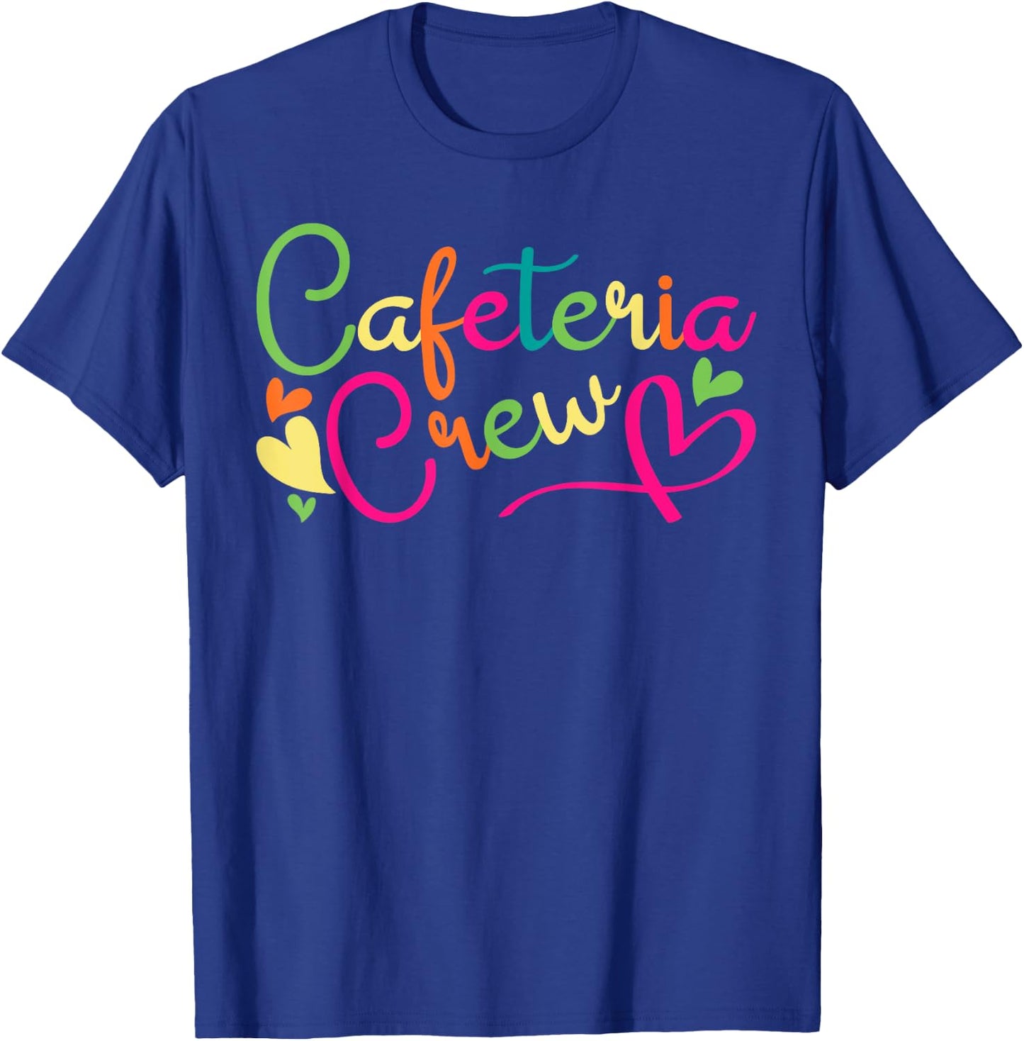 Cafeteria Crew Back to School Lunch Lady Worker Squad Gifts T-Shirt - T-Shirt | Royal
