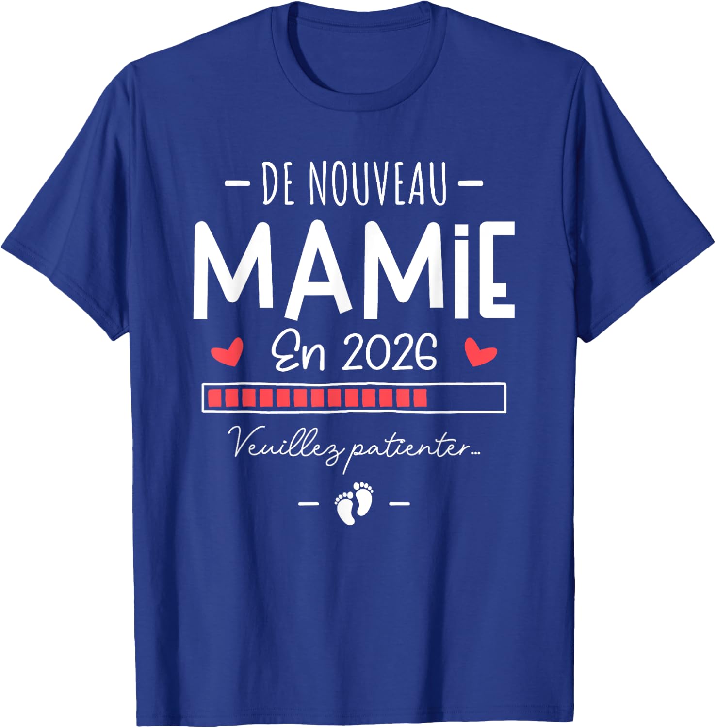 New Granny 2026 - Baby Announcement for the 2nd Time T-Shirt - T-Shirt | Royal