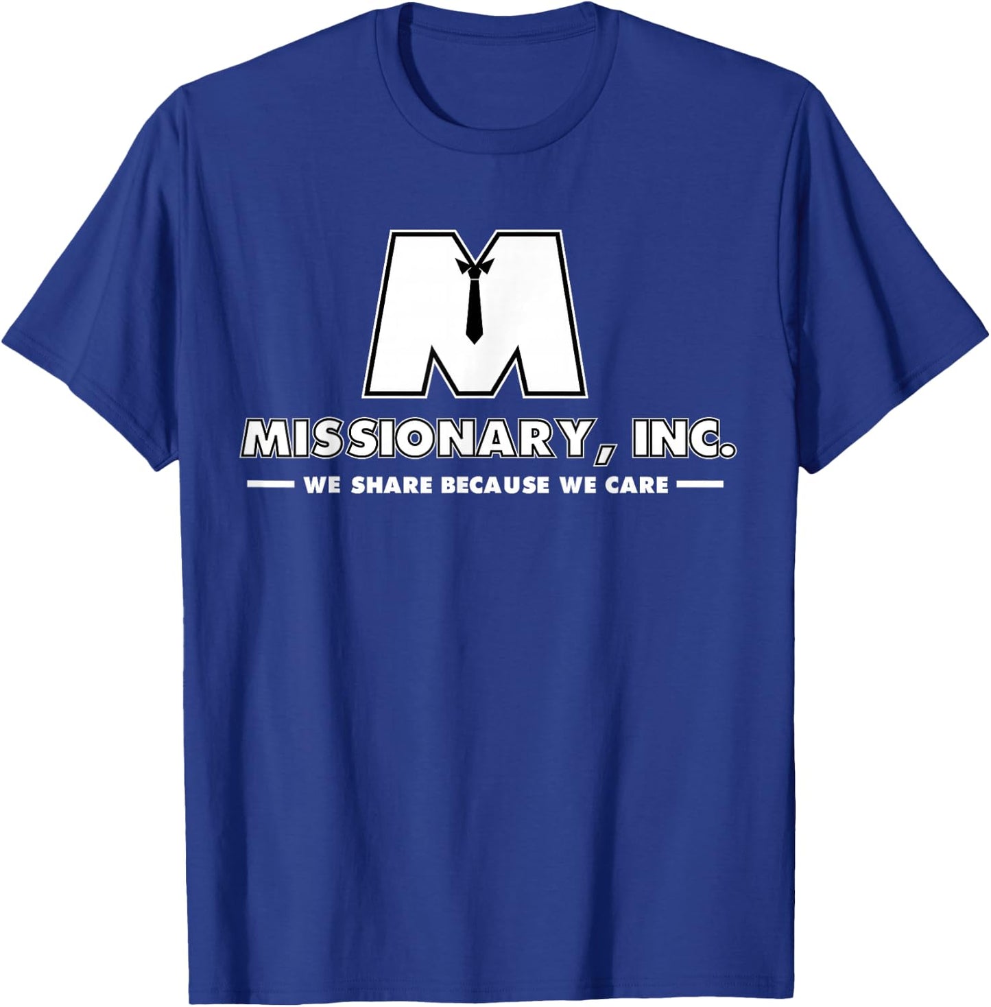 Funny Mormon Missionary Inc T-Shirt - T-Shirt | Royal