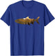 Trout Fishing Nature Outdoor Fisherman Fisher Angler T-Shirt - T-Shirt | Royal
