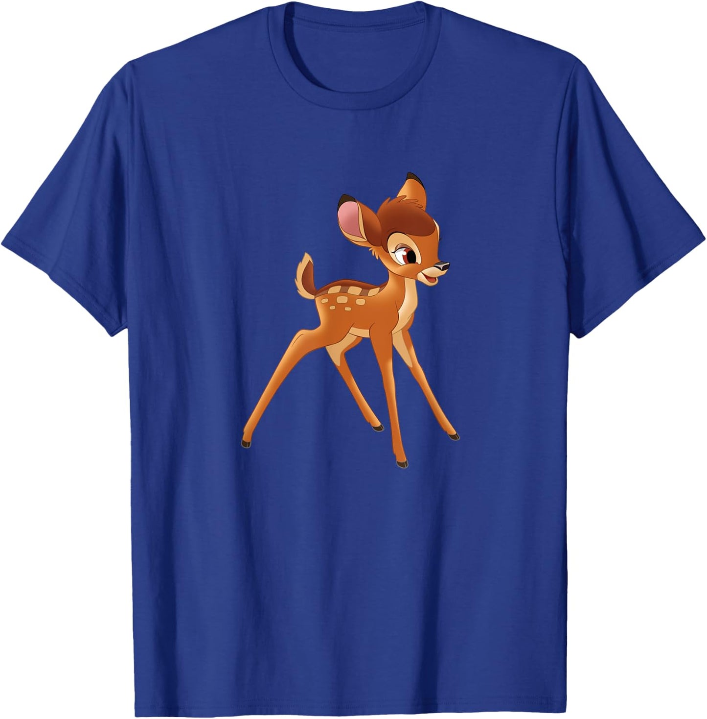 Bambi Fawn Retro , Black, S T-Shirt - T-Shirt | Royal