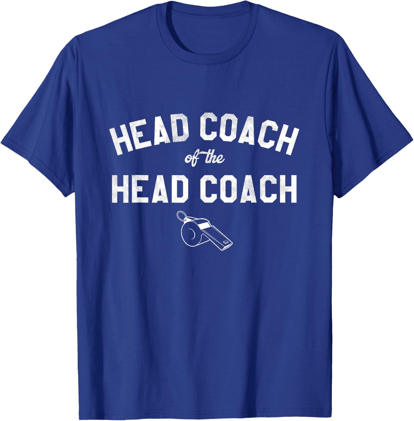 Head Coach of the Head Coach Funny Coach's Wife Shirt T-Shirt - T-Shirt | Royal