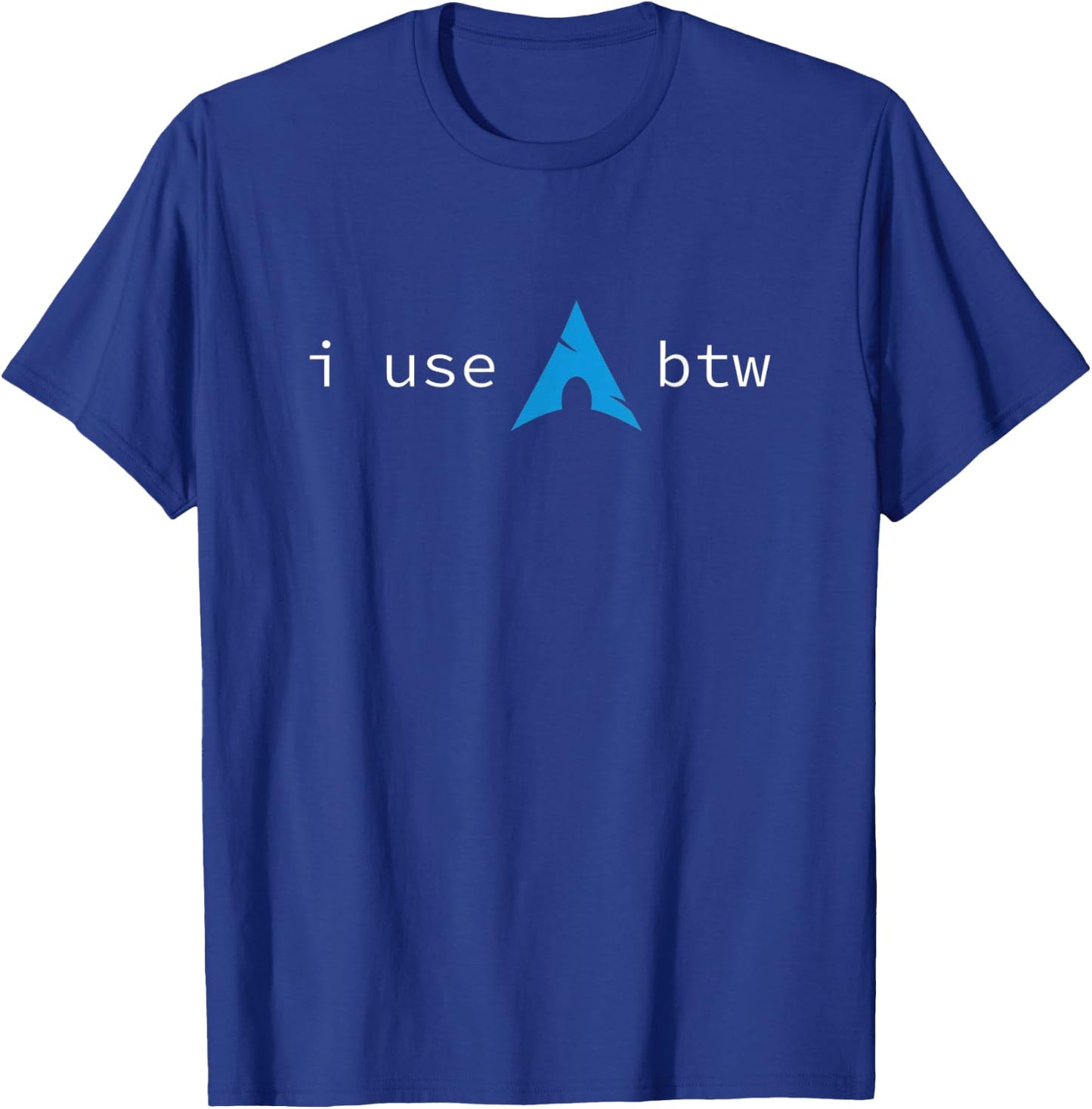 I use Arch, BTW , black T-Shirt - T-Shirt | Royal